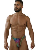 Xtremen 91284 Printed Microfiber Thongs Color Paw print