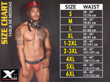 Xtremen Men's Underwear 91177 Microfiber Bikini Color Black