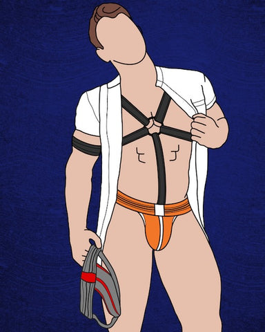 Harness Jock – 8x10 Giclée Print
