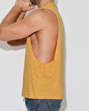 Hand Me Down Muscle Tank Mustard Yellow