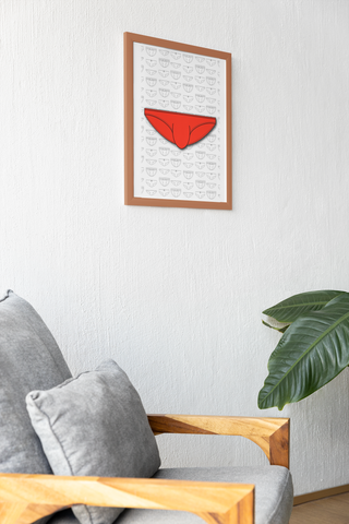 Red Bikini - Print