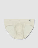Rough Knit Low Rise Brief Bone