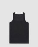 Rough Knit Tank Black
