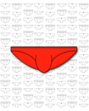 Red Bikini - Print