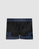 Swim Shorts Navy White Horizontal Stripes