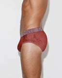 Undertone Mid Rise Brief Poppy Red