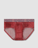 Undertone Mid Rise Brief Poppy Red