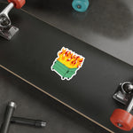 Dumpster Fire Die-Cut Stickers